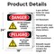 Signmission Do Not Operate Without Guards Bilingual Danger Sign, Aluminum, 18in W x 24in L, 2PK OS-2PACK-DS-A-1824-VS-1160 - alternate 6